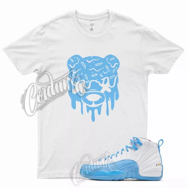 DRIPPY T Shirt for J1 12 GS Emoji UNC Powder Blue Carolina 3 6 1 University Jezsport.com