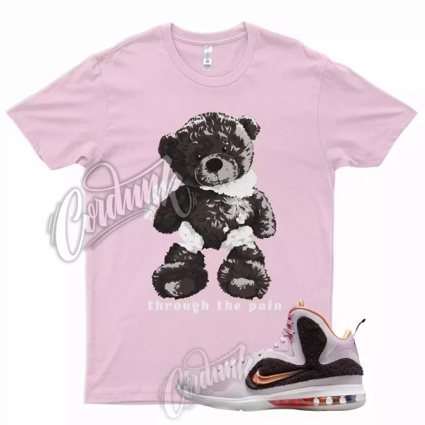 SMILE T Shirt for Lebron 14 Regal Pink Multi Color Velvet Brown Ice Cream Milk 1 Jezsport.com