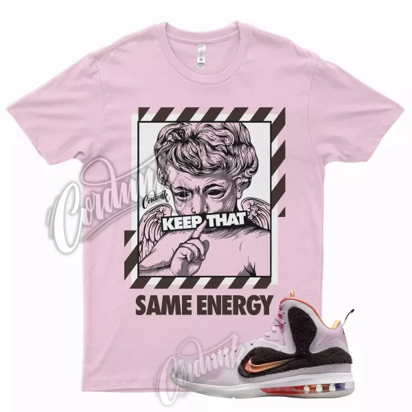 ENERGY Shirt for Lebron 14 Regal Pink Multi Color Velvet Brown Ice Cream Milk 1 Jezsport.com