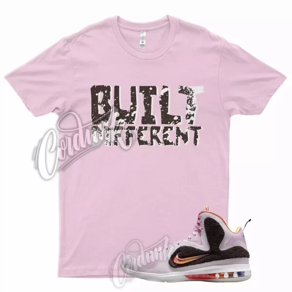 BUILT T Shirt for Lebron 14 Regal Pink Multi Color Velvet Brown Ice Cream Milk 1 Jezsport.com