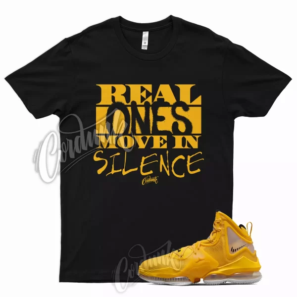 R1 T Shirt for Lebron 19 University Gold Pollen 1 Del Sol 13 Yellow Hard Hat Jezsport.com