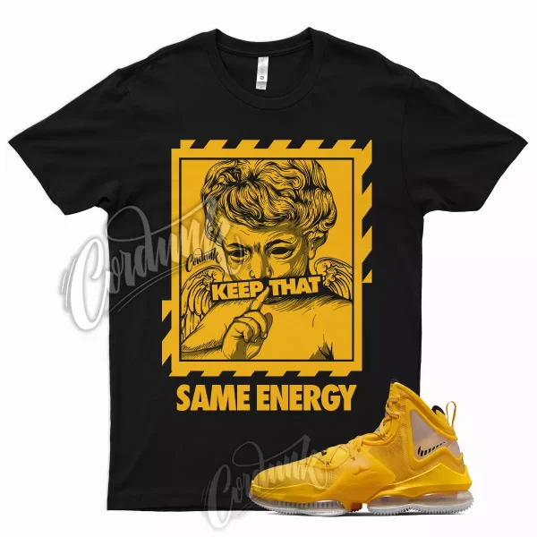 ENERGY Shirt for Lebron 19 University Gold Pollen 1 Del Sol 13 Yellow Hard Hat Jezsport.com