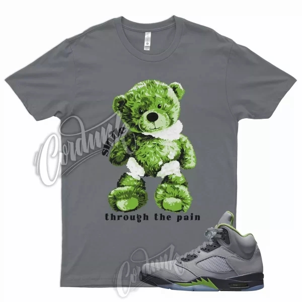 SMILE Shirt for J1 5 Green Bean Silver Flint Grey Chlorophyll 3 Mean Lime 1 Jezsport.com