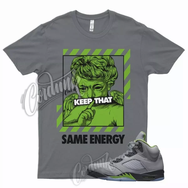 ENERGY Shirt for J1 5 Green Bean Silver Flint Grey Chlorophyll 3 Mean Lime 1 Jezsport.com