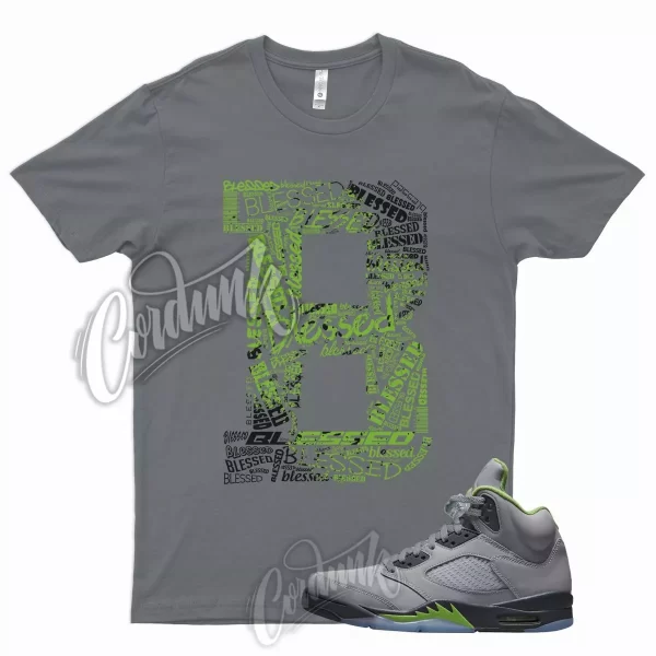 BLESS Shirt for J1 5 Green Bean Silver Flint Grey Chlorophyll 3 Mean Lime 1 Jezsport.com