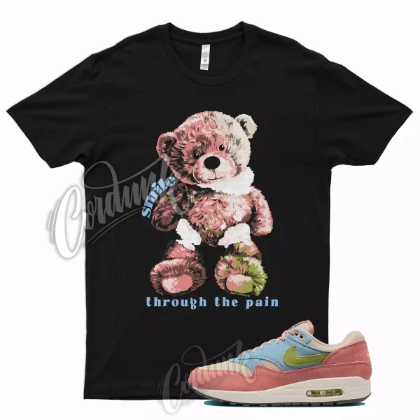 SMILE T Shirt for Air Max 1 Light Madder Root Vivid Green Rattan Low Mid Jezsport.com