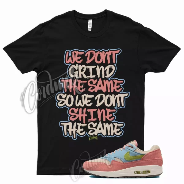 GRIND T Shirt for Air Max 1 Light Madder Root Vivid Green Rattan Low Mid Jezsport.com