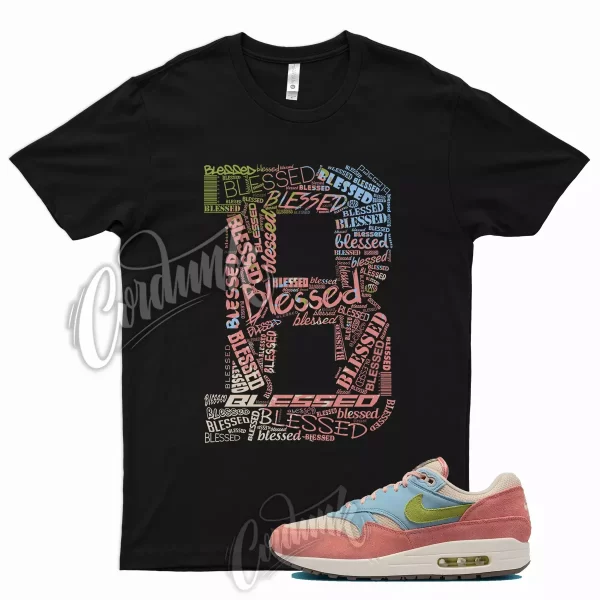 BLESSED T Shirt forAir Max 1 Light Madder Root Vivid Green Rattan Low Mid Jezsport.com