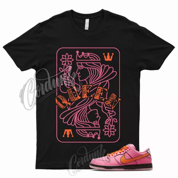 QUEEN Shirt for Dunk Low SB Blossom Lotus Pink Digital Medium Soft Fierce Girls Jezsport.com