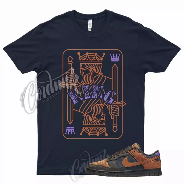 KING T Shirt for N Dunk Low Cider Off Noir Dark Chocolate Wild Berry Wheat 1 Jezsport.com