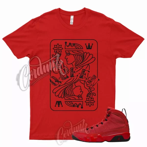 QUEEN T Shirt for J1 9 Chile Red Bred University Flugame Reverse 5 13 1 Dunk Jezsport.com