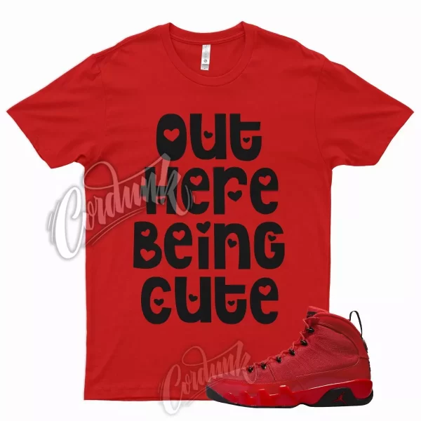 CUTE T Shirt for J1 9 Chile Red Bred University Flugame Reverse 5 13 1 Dunk Jezsport.com