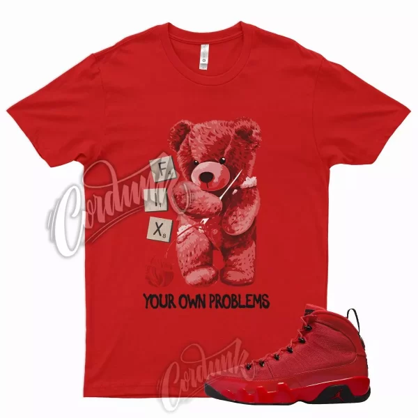 FIX T Shirt for J6 9 Chile Red Bred University Flugame Reverse 5 13 1 Dunk Jezsport.com