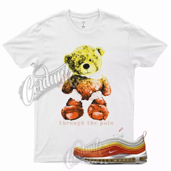 SMILE Shirt for Air Max 97 Rush Orange Vivid Sulfur Curry Fresh Sunset Plus Jezsport.com