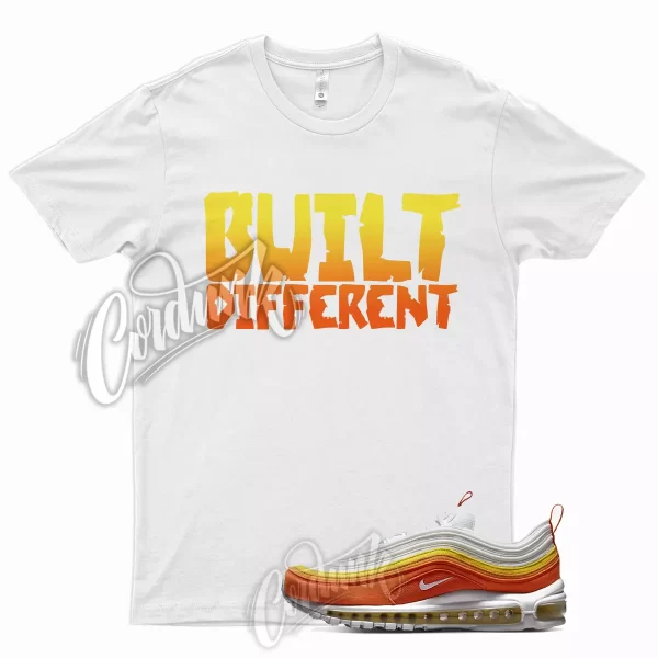 BUILT Shirt for Air Max 97 Rush Orange Vivid Sulfur Curry Fresh Sunset Plus Jezsport.com