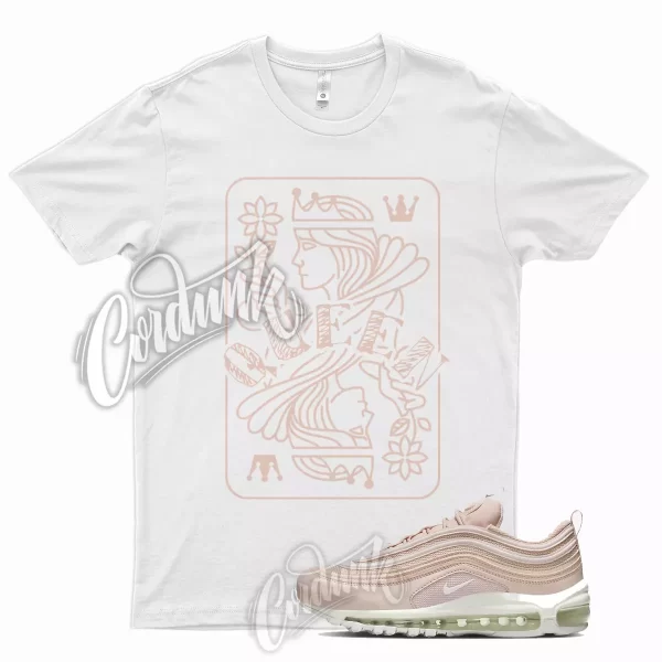 QUEEN Shirt for Air Max 97 Pink Oxford Barely Rose Summit White Vapormax 1 Jezsport.com