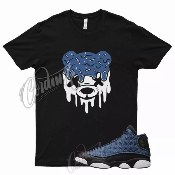 DRIPPY Shirt for Air J1 13 Brave Blue White University Flint Low Obsidian 1 Jezsport.com