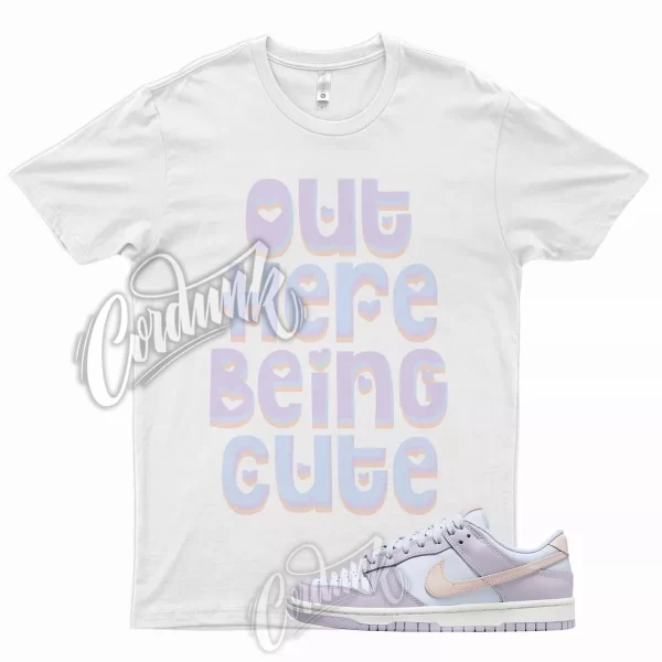 CUTE T Shirt for N Dunk Low Easter Blue Purple Pink Pastel Sunset 1 Arctic Jezsport.com