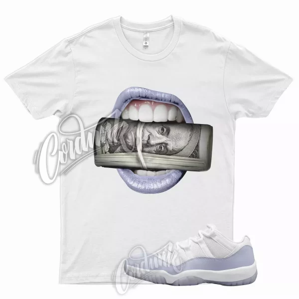 White ROLL T Shirt for J1 11 Low WMNS Pure Violet Purple Arctic Punch 1 Mid Jezsport.com