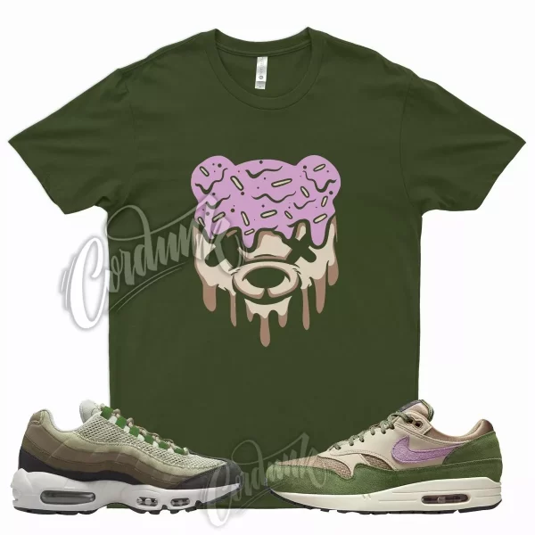 DRIP Shirt for N Air Max 1 NH Treeline 95 Earth Day Bordeaux Tan Brown Olive Jezsport.com