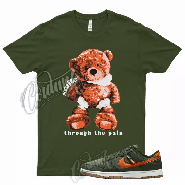 SMILE Shirt for N Dunk Low Next Nature Sequoia Olive Orange Vapormax 95 97 1 Jezsport.com