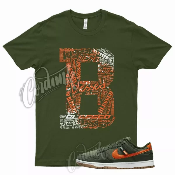 BLS Shirt for N Dunk Low Next Nature Sequoia Olive Orange Vapormax 95 97 1 6 Jezsport.com