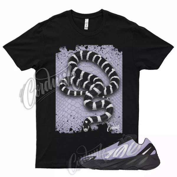 SNAKE T Shirt for Y 700 MNVN Geode Lilac Pale Purple Silver Atomic Cardi B 1 Jezsport.com