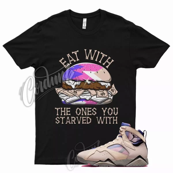 EAT T Shirt for J1 7 Sapphire Shimmer Particle Beige Crimson Concord 1 Pink Jezsport.com