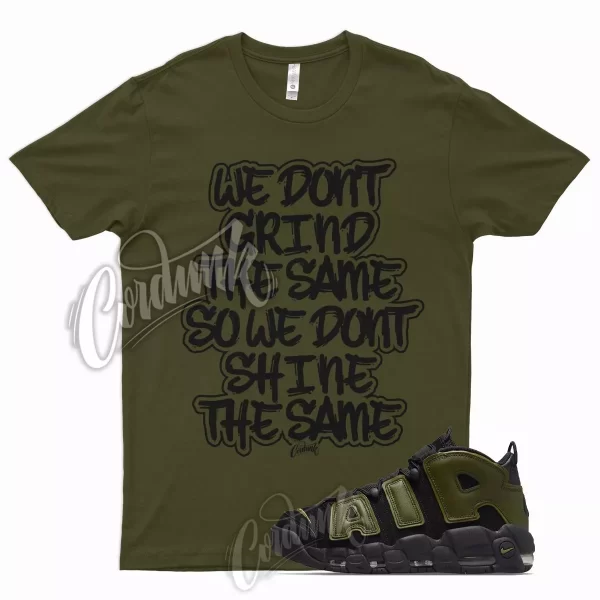 Olive GRIND T Shirt for N Air More Uptempo Rough Green Vapormax 95 97 Legion Jezsport.com