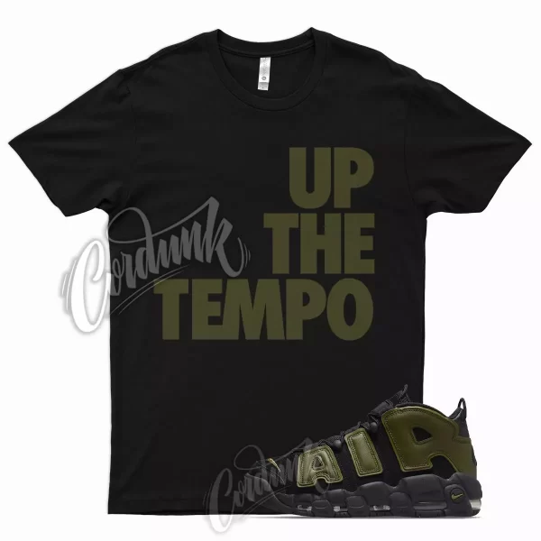 UP T Shirt for N Air More Uptempo '96 Olive Rough Green Vapormax 95 97 Legion Jezsport.com