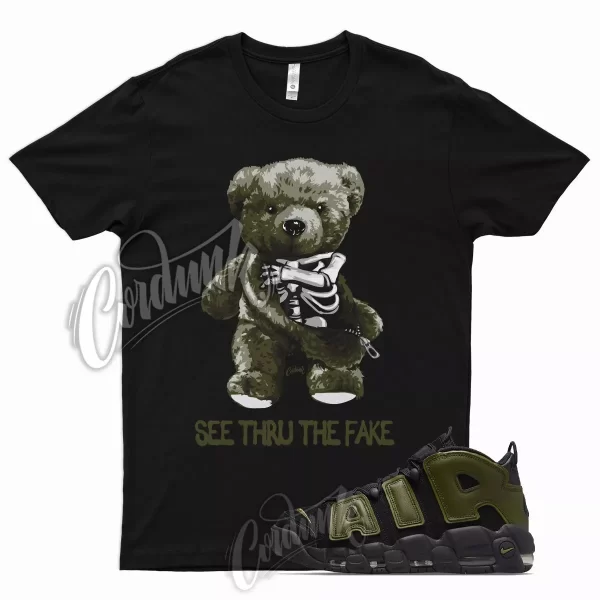 THRU Shirt for N Air More Uptempo '96 Olive Rough Green Vapormax 95 97 Legion Jezsport.com