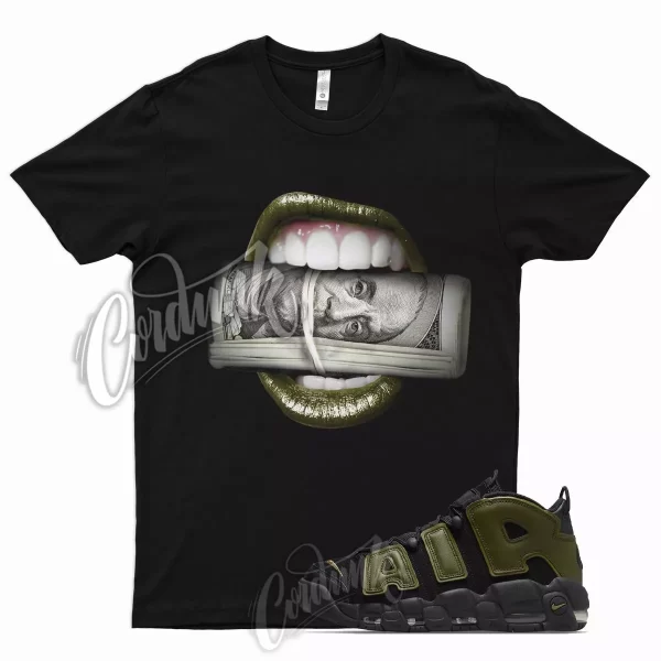 ROLL Shirt for N Air More Uptempo '96 Olive Rough Green Vapormax 95 97 Legion Jezsport.com