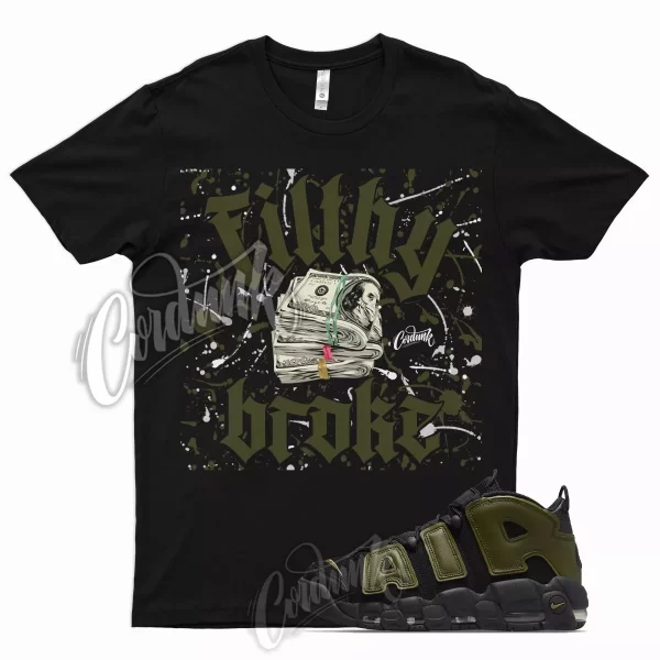 FILTHY T Shirt for N Air More Uptempo Olive Rough Green Vapormax 95 97 Legion Jezsport.com