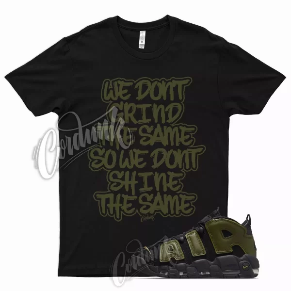 GRIND T Shirt for N Air More Uptempo Olive Rough Green Vapormax 95 97 Legion Jezsport.com