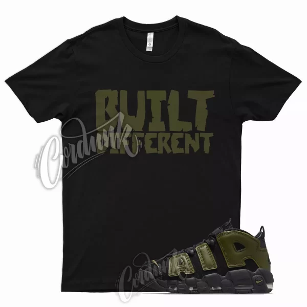 BUILT T Shirt for N Air More Uptempo Olive Rough Green Vapormax 95 97 Legion Jezsport.com