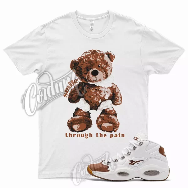 SMILE T Shirt for Question Mid Mocha Toe Ftwr White Brush Brown 1 Candy Jezsport.com