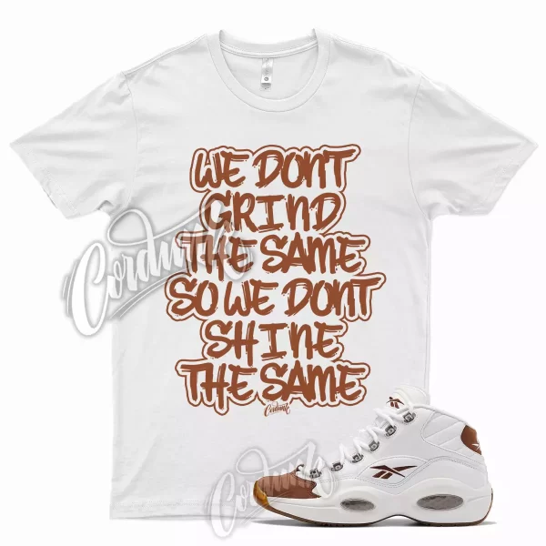 GRIND T Shirt for Question Mid Mocha Toe Ftwr White Brush Brown 1 Candy Jezsport.com