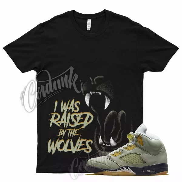 WOLVES T Shirt for J1 5 Jade Horizon Light Silver Anthracite Pink Glaze 1 Jezsport.com