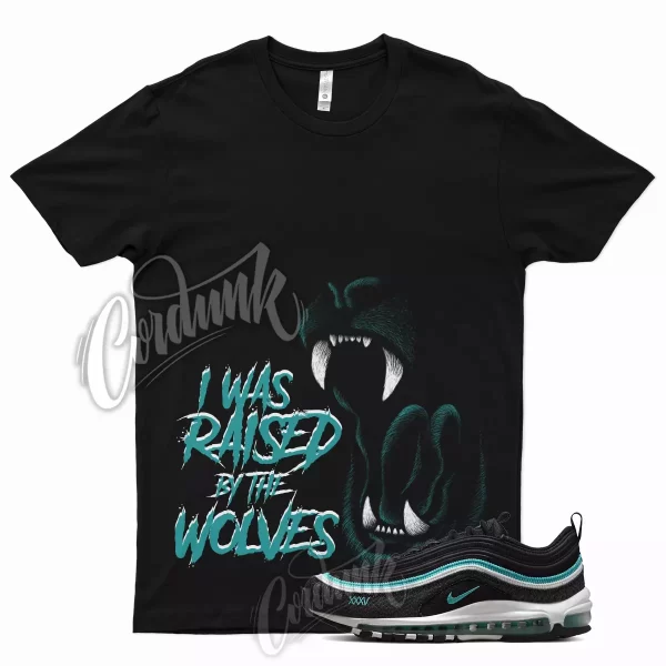 WOLVES Shirt for Air Max 97 Sport Turquoise Teal Griffey Freshwater 24 XXXV Jezsport.com