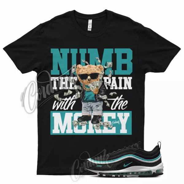 NUMB T Shirt for Air Max 97 Sport Turquoise Teal Griffey Freshwater 24 XXXV Jezsport.com