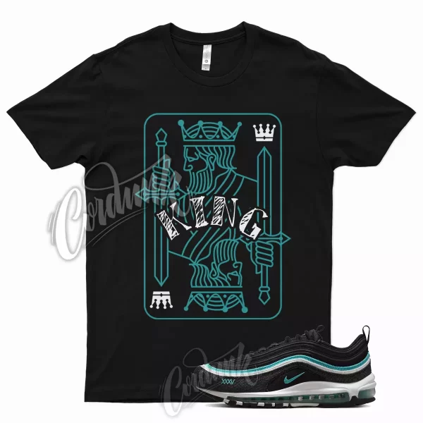 KING T Shirt for Air Max 97 Sport Turquoise Teal Griffey Freshwater 24 XXXV Jezsport.com