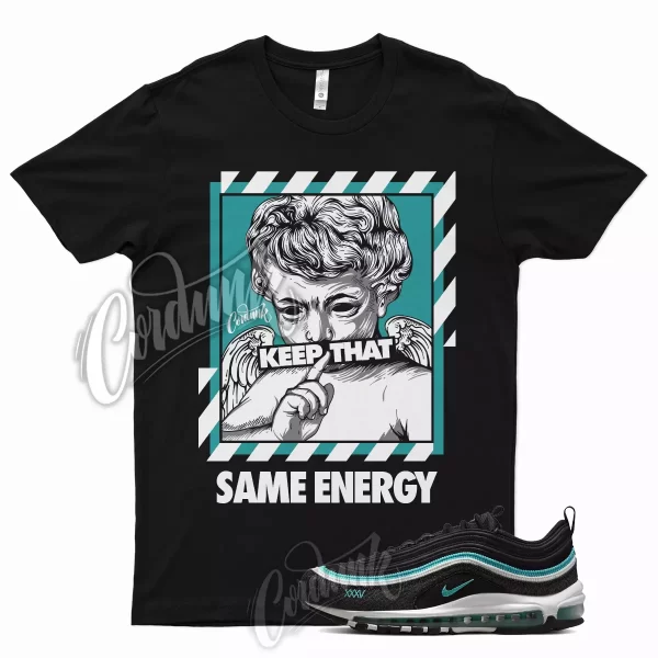 ENERGY Shirt for Air Max 97 Sport Turquoise Teal Griffey Freshwater 24 XXXV Jezsport.com