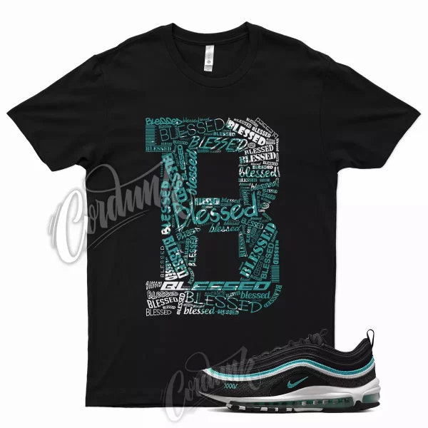 BLS T Shirt for Air Max 97 Sport Turquoise Teal Griffey Freshwater 24 XXXV Jezsport.com