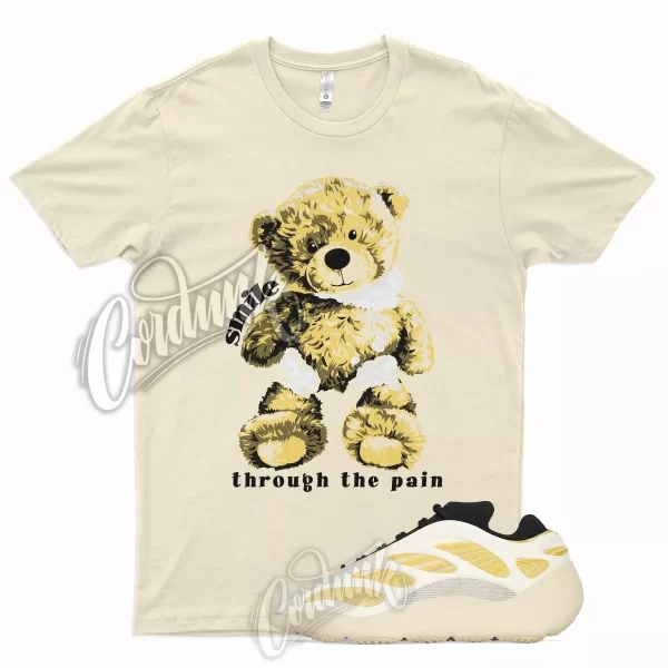 SMILE T Shirt for YZ 700 V3 Mono Safflower Yellow Butter Natural Cloud 350 1 Jezsport.com