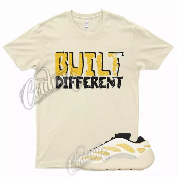 BUILT T Shirt for YZ 700 V3 Mono Safflower Yellow Butter Natural Cloud 350 1 Jezsport.com