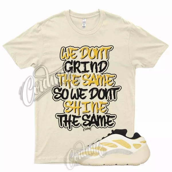 GRIND T Shirt for YZ 700 V3 Mono Safflower Yellow Butter Natural Cloud 350 1 Jezsport.com