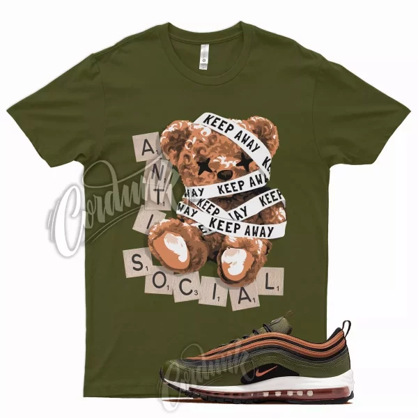 ANTI T Shirt for N Air Max 97 Olive Rough Green Russet Orange Vapormax Plus 1 Jezsport.com