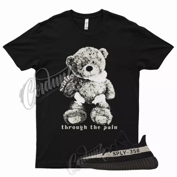 SMILE Shirt for Y 350 V2 Oreo Core Black White 380 500 700 Foam Runner Bone Jezsport.com