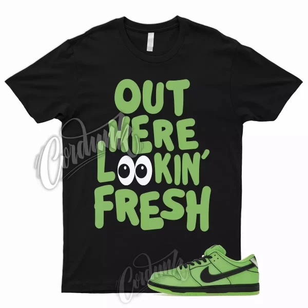 FRESH T Shirt for Dunk Low SB Mean Green Black Lotus Pink Girls Lime Buttercup 1 Jezsport.com