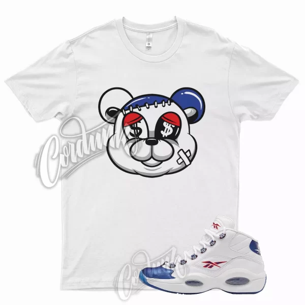 STIT T Shirt for Question Mid Blue Toe Red White Racer Hyper Royal Game 1 Jezsport.com